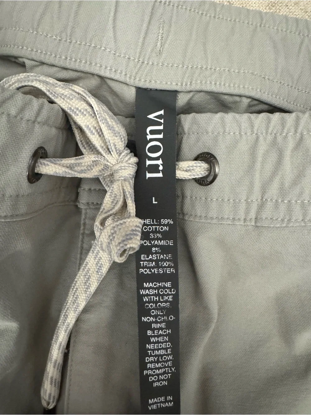 Vuori Men's Barren Explorer Pant Size Large